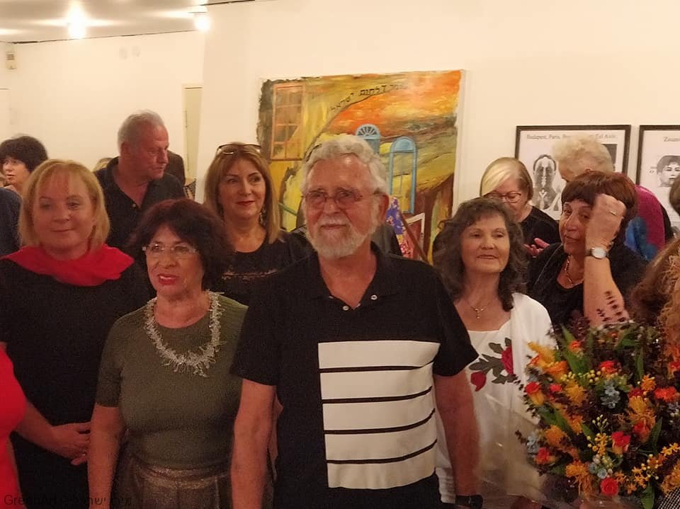 טקס הפתיחה של תערוכת בין מילה לתמונה של אמני מוזה רעננה טקס הפתיחה של תערוכת בין מילה לתמונה של אמני מוזה רעננה