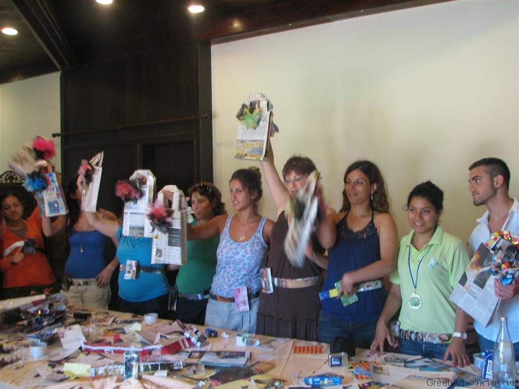 סדנאות מיחזור  למדריכי רשת מלונות דן