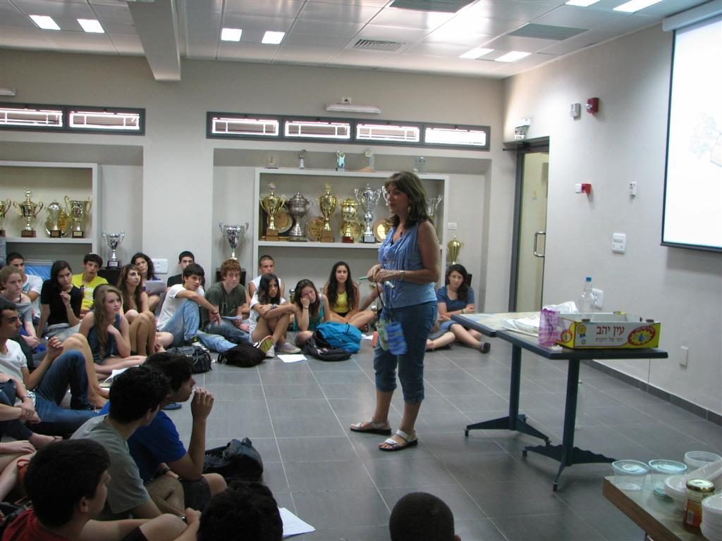 הסברה והעשרה למדריכי אוניברסיטת תל אביב לימים ירוקים בקהילה