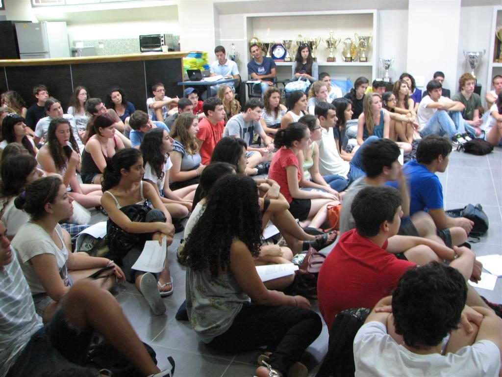 הסברה והעשרה למדריכי אוניברסיטת תל אביב לימים ירוקים בקהילה