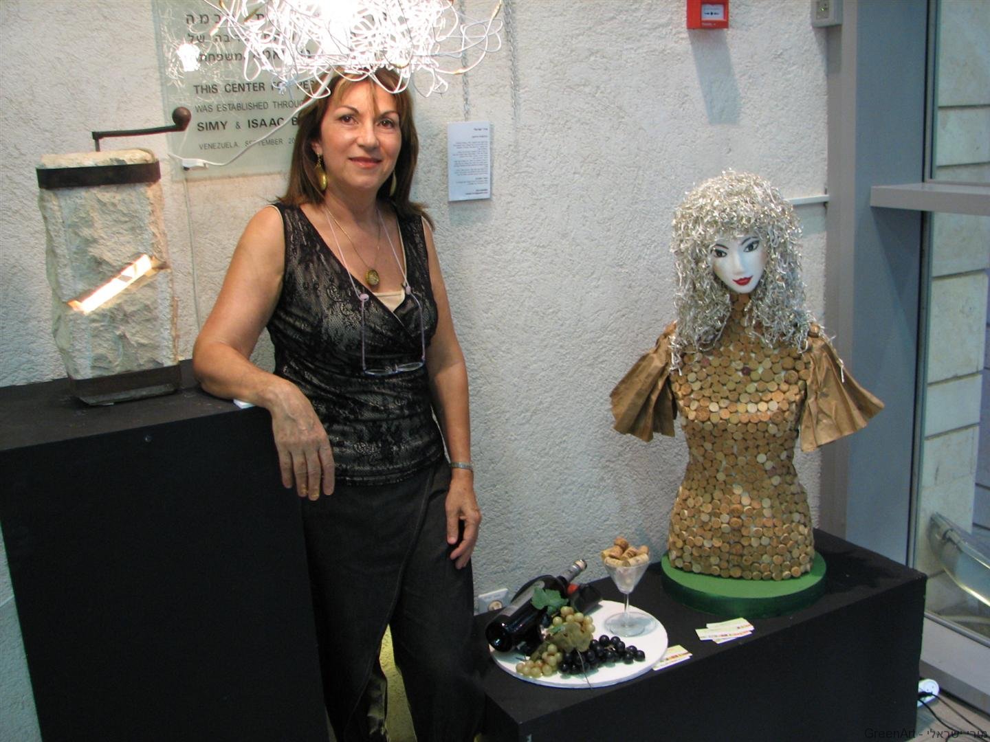 - in israel- Exhibition ecoart and recycling art