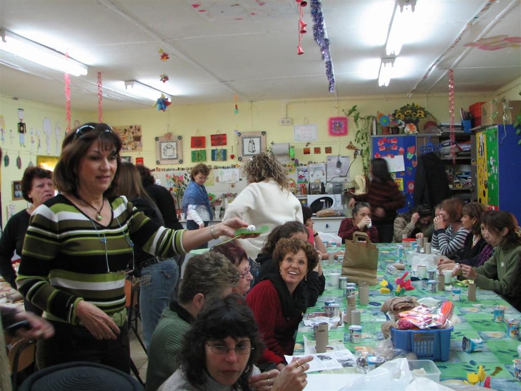 השתלמות לסייעות המשלבת הרצאה וסדנת יצירה ירוקה