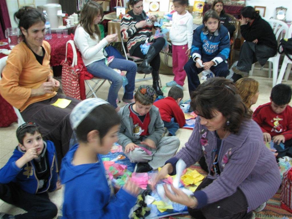 הפנינג ירוק בבית נשים יוצרות בכפר סבא