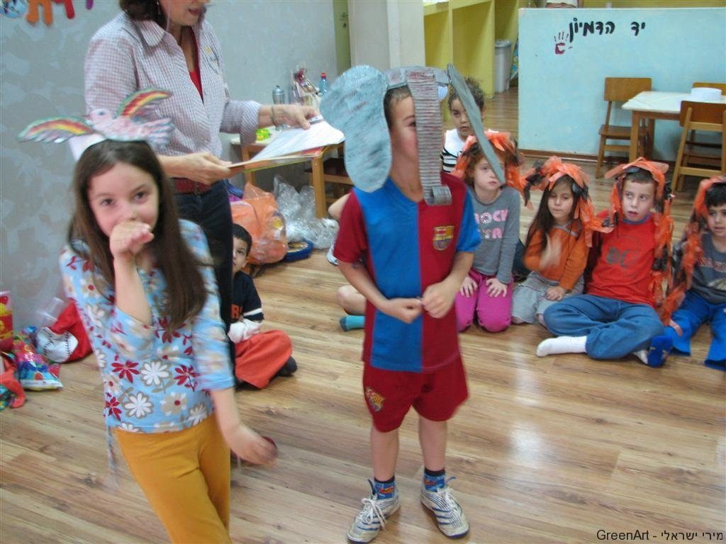 סדנאות שעת סיפור ויצירה ירוקה בקייטנות טבע