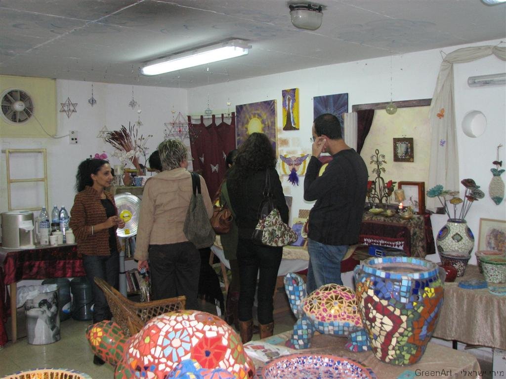 השתתפות בתערוכת אומנים בבית היוצר ברעננה (2008)