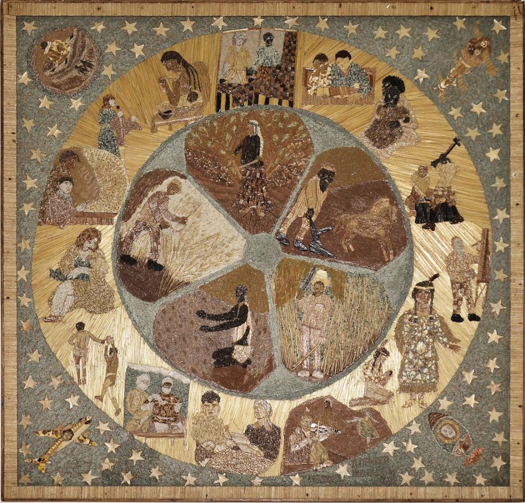 יצירה של מלך ברגר לאהבת המולדת