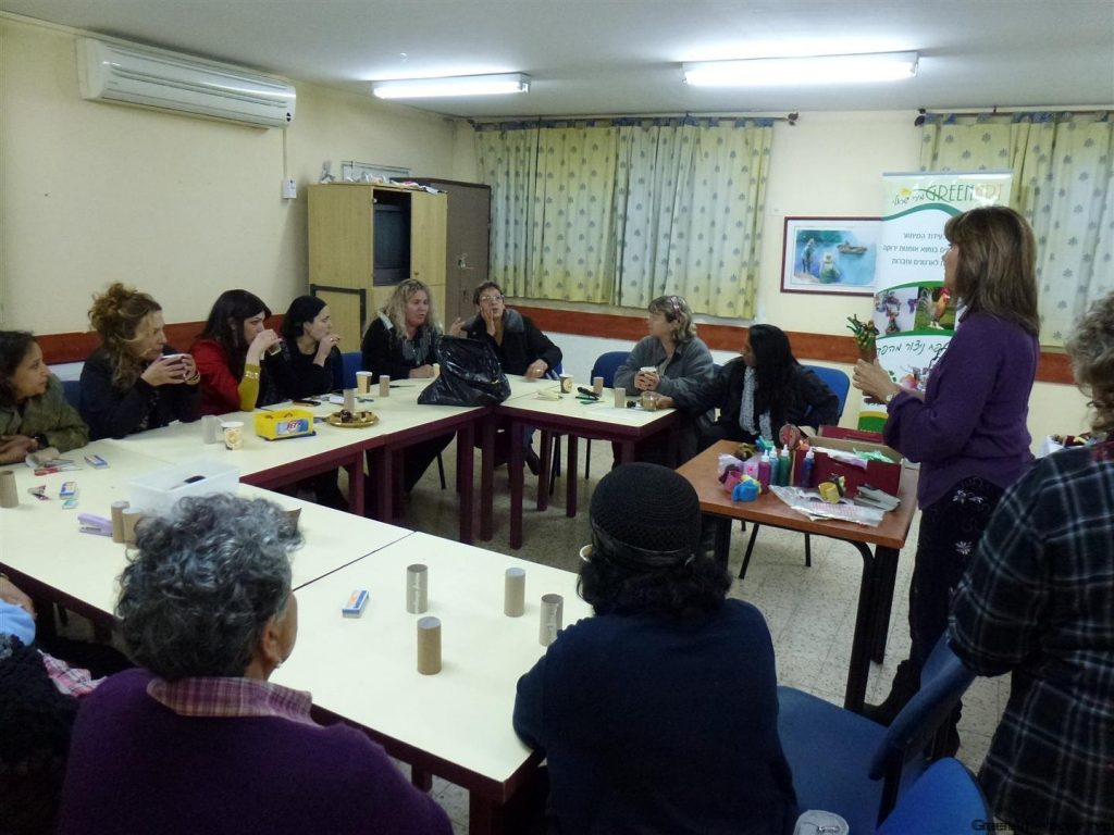 הרצאה וסדנת העשרה לטו בשבט בסימן שמירת הסביבה