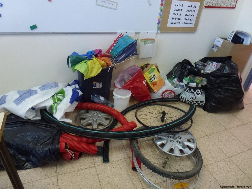 הפסולת שאספנו שעברה מהפך מן הפח.