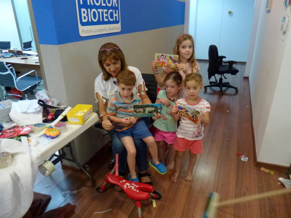 סדנה ירוקה שמשתתף בה גם נכדי רון