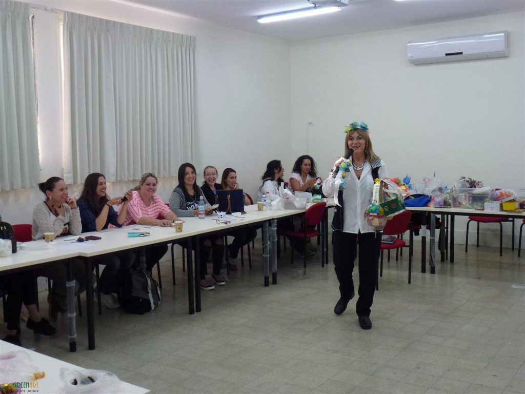 הדרכה לסייעות גני ילדים של עיריית תל אביב להטמעת החינוך סביבתי