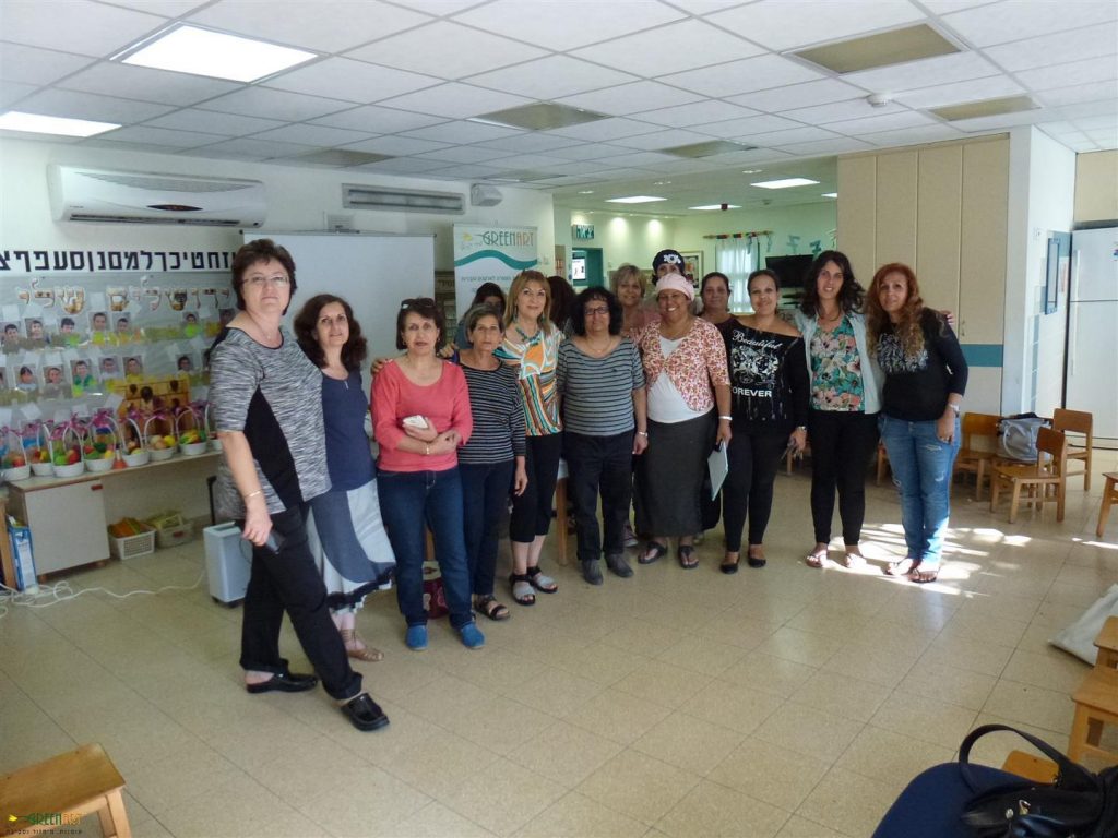 מפגש עם מפקחות וגננות להעשרה לשמירת הסביבה בקרב גני הילדים