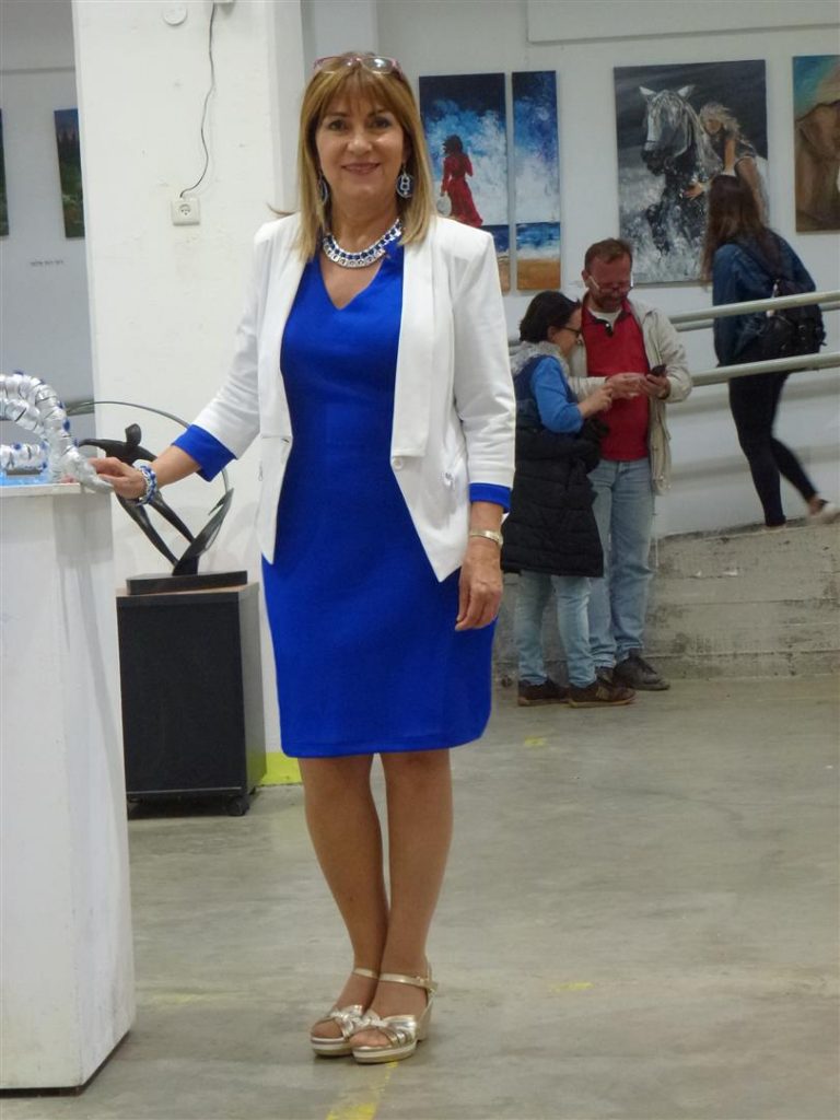 באירוע הפתיחה לתערוכה אקטיבית -אביב 2017 במרכז עמיעד ביפו