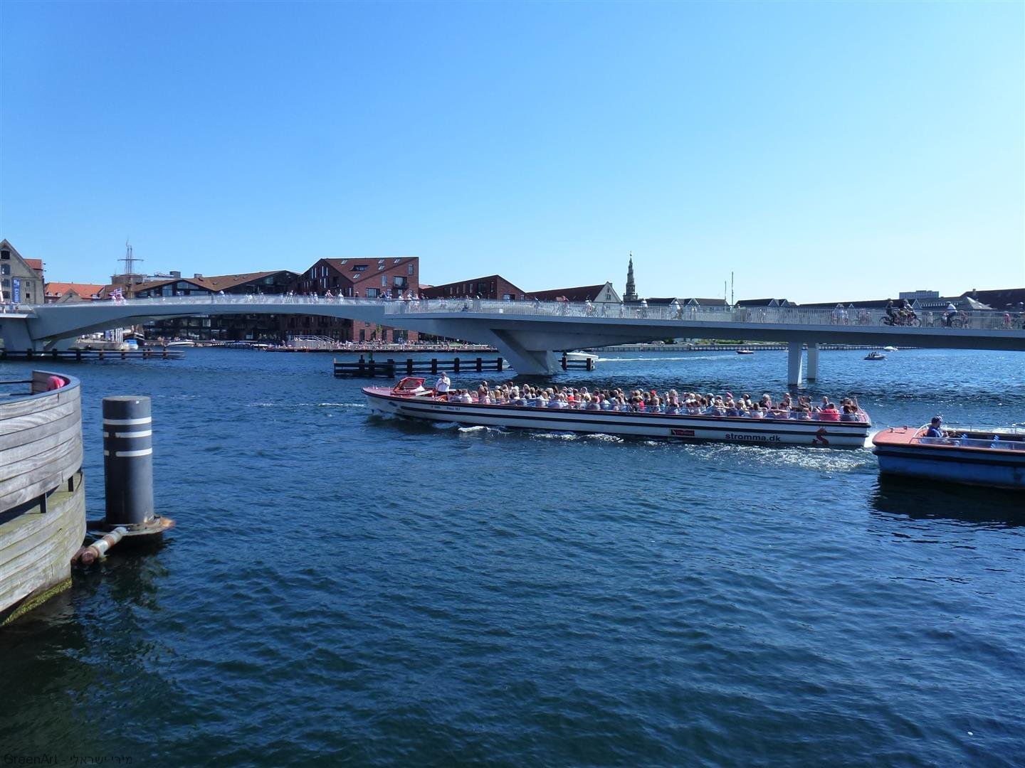 גשרים מרהיבים מעל תעלות העיר קופנהגן