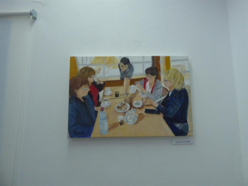 יצירה של שלווה גרינברג מאמני מוזה רעננה