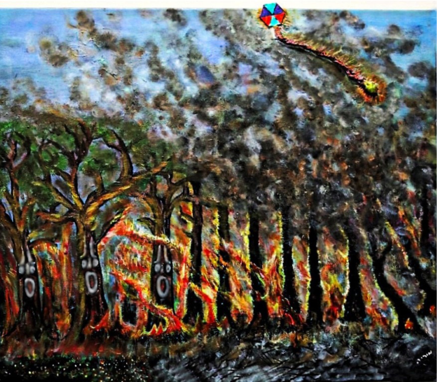 זעקה העצים בעוטף עזה